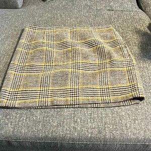 Forever 21 plaid mini skirt